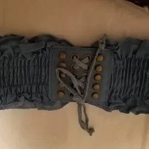 Accessories | Very Cute Unusual Denim Belt Nwot | Poshmark